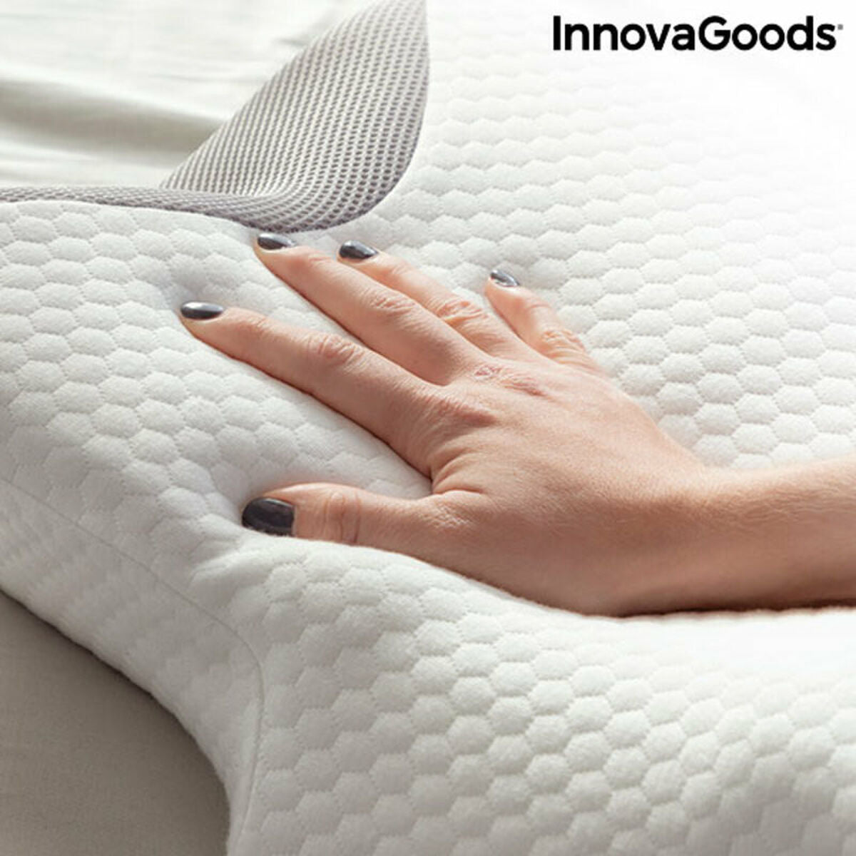 Ergonomisches Visko-Nackenkissen Conforti InnovaGoods – Für erholsamen, schmerzfreien Schlaf