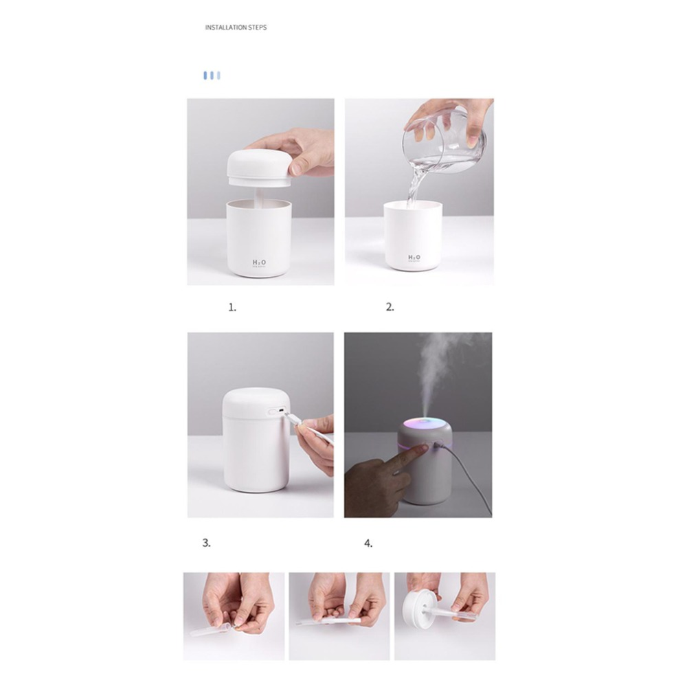 Tragbarer Luftbefeuchter & Aroma-Diffuser